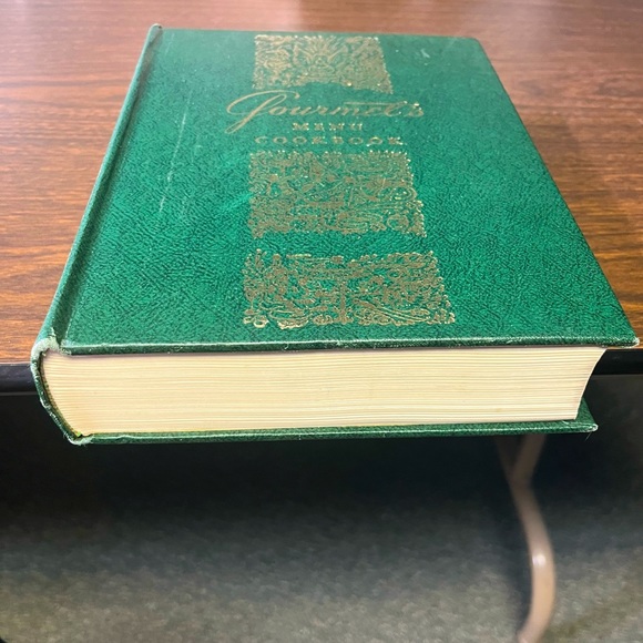 Vintage 1960’s Hardcover Gourmet’s Menu Cookbook - Picture 3 of 11